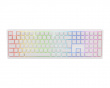 Zero Trådlös (Tri-mode) Fullsize RGB-tangentbord - Vit - [Cherry MX2A Speed Silver]