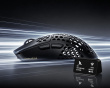 M6 Trådlös Carbon Fiber Gamingmus - Svart