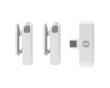 Wireless Micro USB-C Mikrofonsystem - Vit