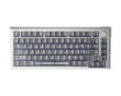 A75Ultra - 75% Magnetiskt ANSI-tangentbord [QIAN] - Silver White