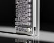 A75Ultra - 75% Magnetiskt ANSI-tangentbord [QIAN] - Silver White