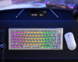 A75Ultra - 75% Magnetiskt ANSI-tangentbord [QIAN] - Silver White