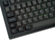 M1 V5 Trådlöst Tangentbord - Black & Silver [V3 Purple Pro Tactile]