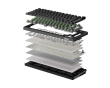 OK-HE-65 - 65% Mekaniskt Tangentbord - Nordisk ISO - [Haimu HE Switch]