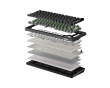 OK-HE-75 - 75% Mekaniskt Tangentbord - Nordisk ISO - [Haimu HE Switch]