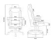 Vernazza XL Supersoft Gamingstol - Brun
