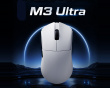 M3 Ultra Trådlös Gamingmus - Vit