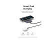 MagFlow Air Magnetisk Trådlös Powerbank 5000mAh 20W - Space Gray
