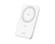MagFlow Air Magnetisk Trådlös Powerbank 5000mAh 20W - Vit