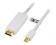 Mini DisplayPort till HDMI 2m Vit