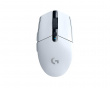 G305 Lightspeed Trådlös Gamingmus Vit (DEMO)