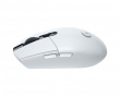 G305 Lightspeed Trådlös Gamingmus Vit (DEMO)