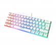 Compact RGB Mekaniskt Tangentbord White Line [Content Red] (DEMO)