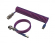 Premium Aviator Coiled Cable USB-C - Lila (DEMO)