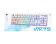 WK75 RGB Tangentbord - Vit (DEMO)