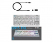 G915 Trådlöst RGB Gamingtangentbord TKL [GL Tactile] - Vit (DEMO)