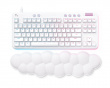 G713 Gaming Tangentbord RGB TKL [GX Red] - Off White (DEMO)