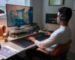 K100 AIR Wireless RGB Ultra-Thin Gaming Tangentbord[MX ULP Tactile]-Svart(DEMO)