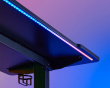 Heavy Duty RGB Gaming Skrivbord 136 x 60 cm - Svart (DEMO)