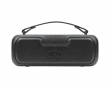 Trådlös LED Högtalare 2x 4 W - Regntålig Bluetooth Boombox Svart (DEMO)