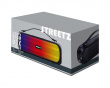 Trådlös LED Högtalare 2x 4 W - Regntålig Bluetooth Boombox Svart (DEMO)
