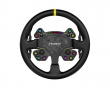 RS v2 Steering Wheel Round Leather - (33cm) Ratt för Racing (DEMO)
