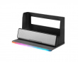Skrivbordsställ med RGB - Skrivbord förvaring - Grå (DEMO)