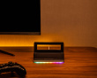 Skrivbordsställ med RGB - Skrivbord förvaring - Grå (DEMO)