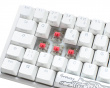 ONE 3 SF Pure White RGB Hotswap Tangentbord [MX Red] (DEMO)