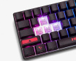 LAVAROCK Base 65 Hotswap Gaming Tangentbord - ANSI [White Flame] (DEMO)