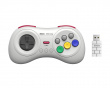 M30 2.4G Wireless Gamepad - Trådlös Kontroll - Vit (DEMO)