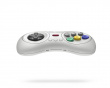 M30 2.4G Wireless Gamepad - Trådlös Kontroll - Vit (DEMO)