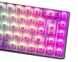 AMETHYST Base 65 Hotswap Gaming Tangentbord - ISO Nordic [White Flame] (DEMO)