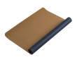Skrivbordsunderlägg Läder PVC 120 x 60 cm - Blå (DEMO)