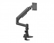 Skärmstativ 20kg Heavy-Duty 17”-49” Svart med USB Portar - 1 Skärm (DEMO)