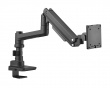 Skärmstativ 20kg Heavy-Duty 17”-49” Svart med USB Portar - 1 Skärm (DEMO)