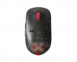 X2-H High Hump Wireless Gamingmus - Mini - Clear Black - Limited Edition (DEMO)