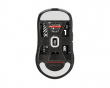 X2-H High Hump Wireless Gamingmus - Mini - Clear Black - Limited Edition (DEMO)