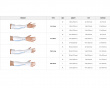 ES Arm Sleeve Palm Long - Size M - Vit (DEMO)