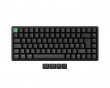 K2 HE Trådlöst QMK Tangentbord [Gateron 2.0 Purple Magnetic Switch] - Svart (DEMO)