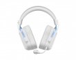 S9 Pro Trådlöst Headset - Vit/Blå (DEMO)