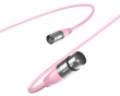 XLR Kabel - 3pin - 1.8 Meter - Rosa (DEMO)