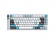 Jet75 Magnetic Gaming Keyboard - Vitt (DEMO)