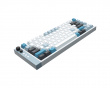 Jet75 Magnetic Gaming Keyboard - Vitt (DEMO)