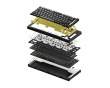 5075B Plus-S Black & Silver Trådlöst Tangentbord - Svart [V3 Cream Yellow Pro] (DEMO)