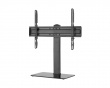 Svängbart TV-stativ med Glasbas 37-70
