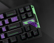 Slice68 HE Gaming Tangentbord [WS Flux Clacky] - Lila (DEMO)