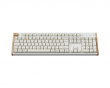 K10 HE SE Trådlöst QMK Tangentbord [Gateron 2.0 Purple Magnetic Switch] - Wood White (DEMO)