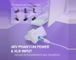 AmpliGame SC9 Ljudmixer - Vit (DEMO)