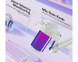 DGM20S - USB RGB Gamingmikrofon Kit - Vit (DEMO)